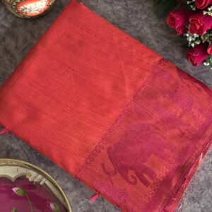 Soft Tussar Silk Saree-STW6