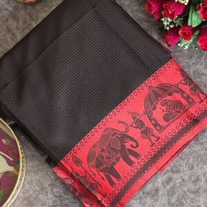 Soft Tussar Silk Saree-STW3