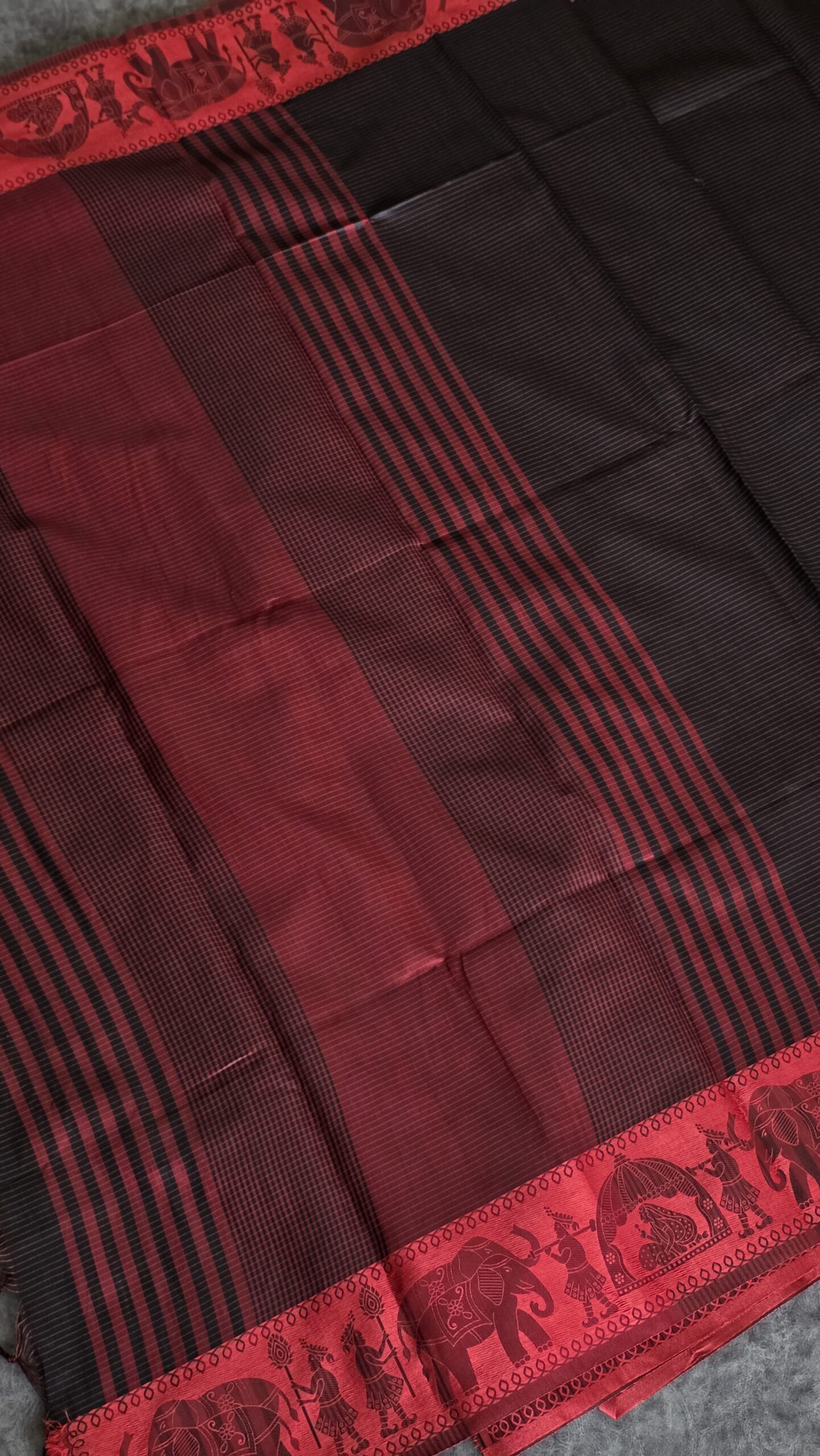 Soft Tussar Silk Saree-STW3 - Image 3