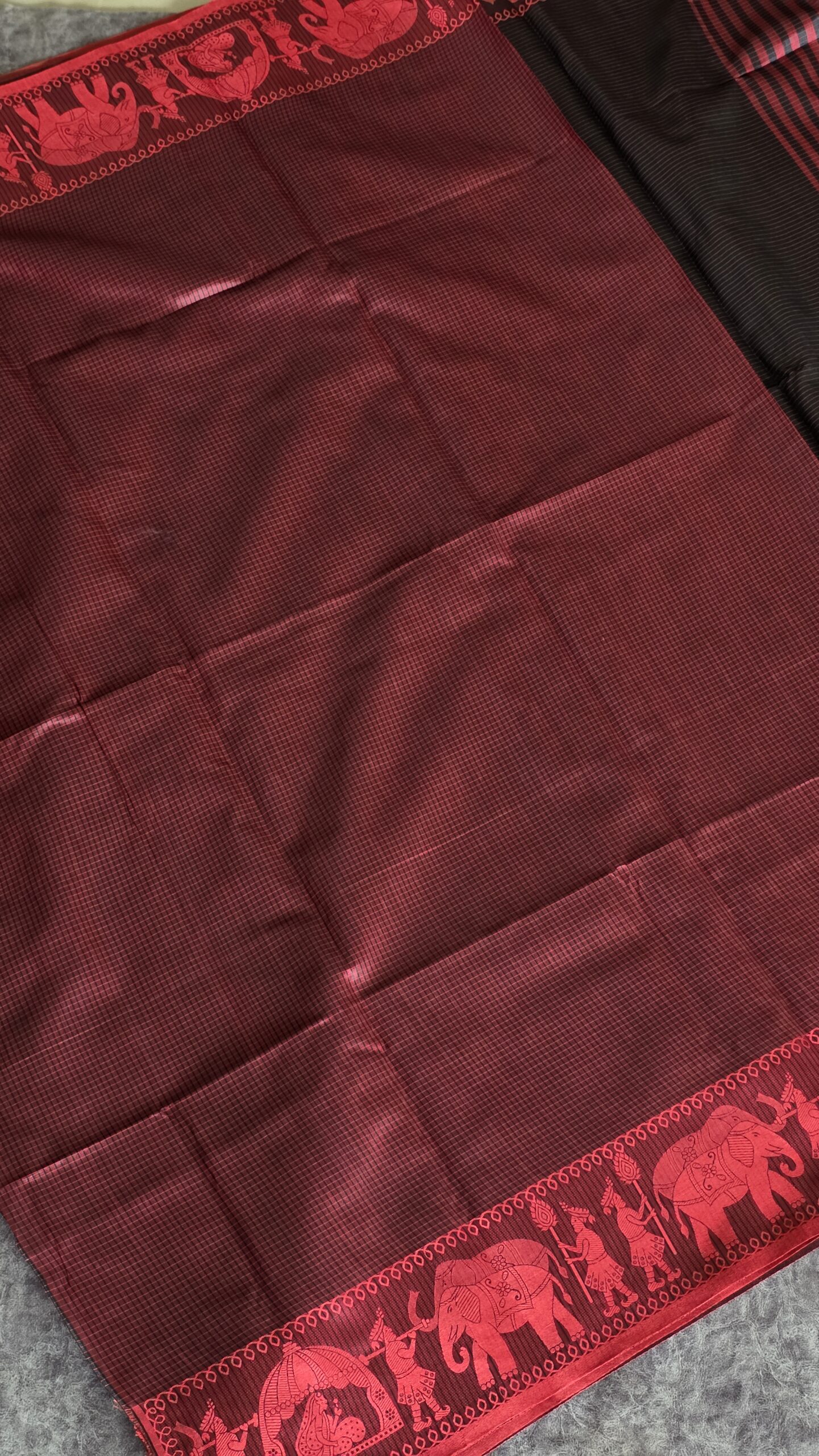 Soft Tussar Silk Saree-STW3 - Image 4