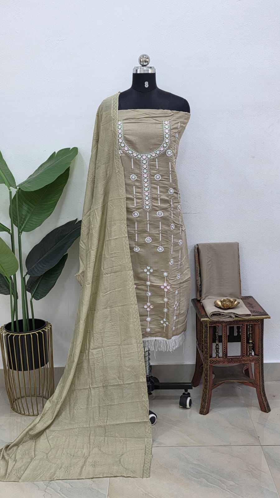 Fancy Cotton Salwar-F44