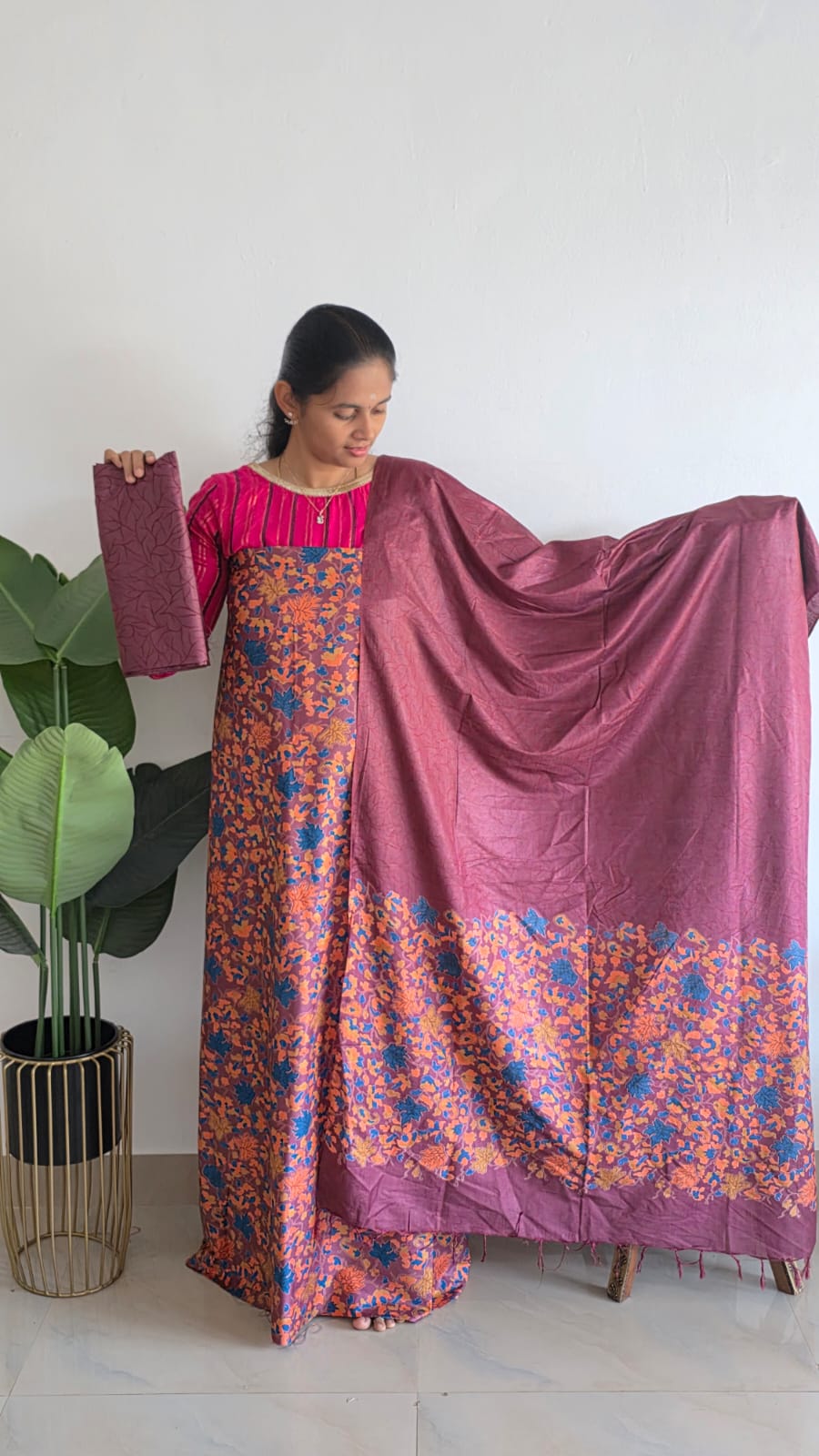 Bhagalpuri Katan Silk Suit Set-L1 - Image 3