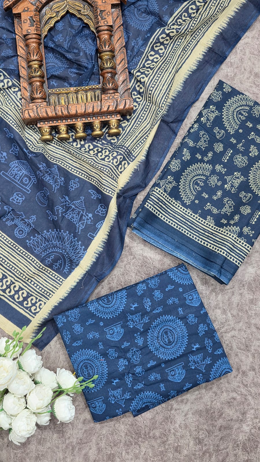 Warli cotton-U4