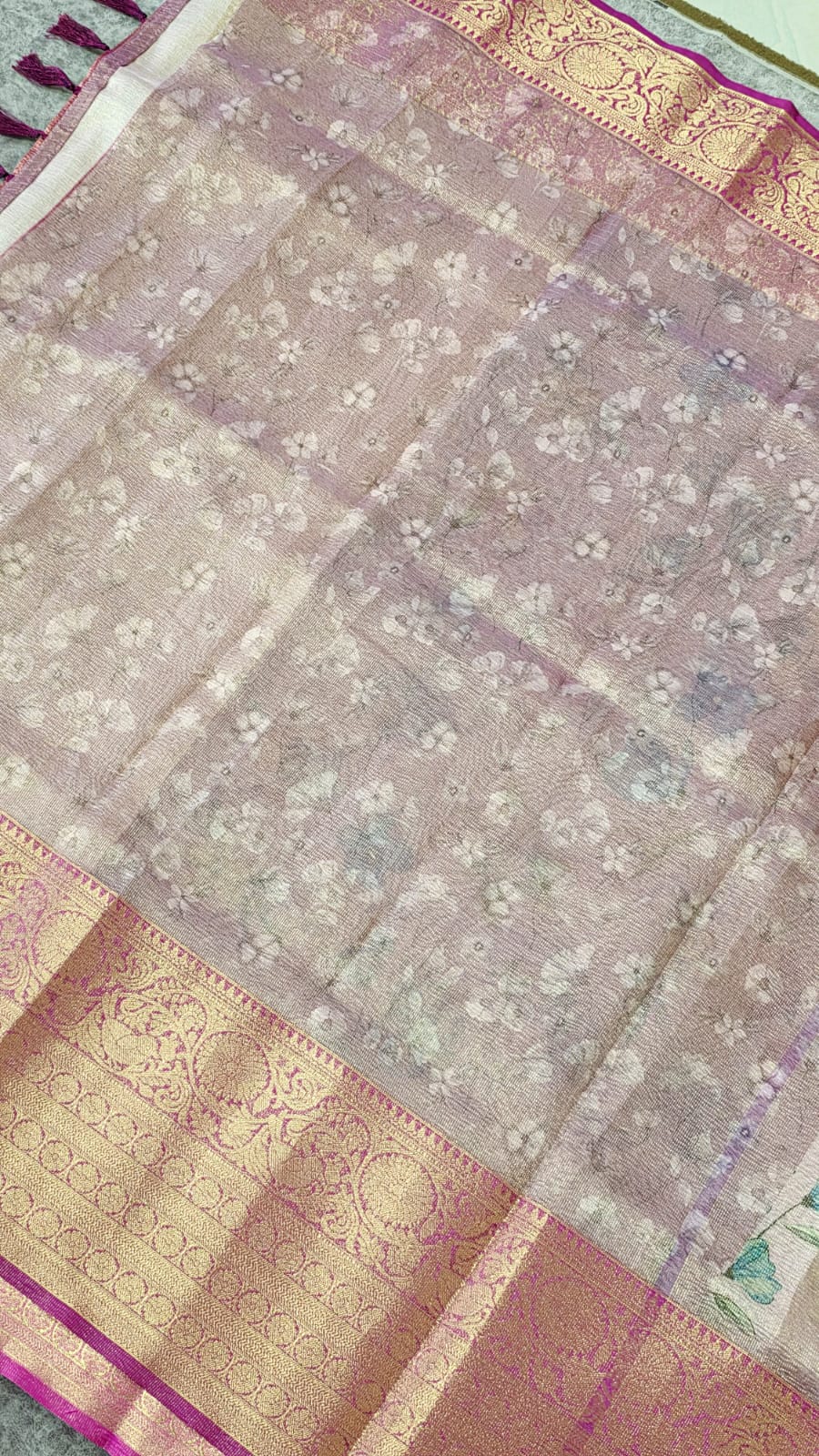 Banarasi tissue silk saree-LL2 - Image 4