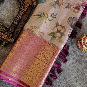 Banarasi tissue silk saree-LL2