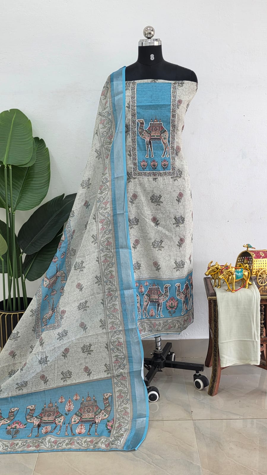 Premium Semi Linen salwar-AC15 - Image 2