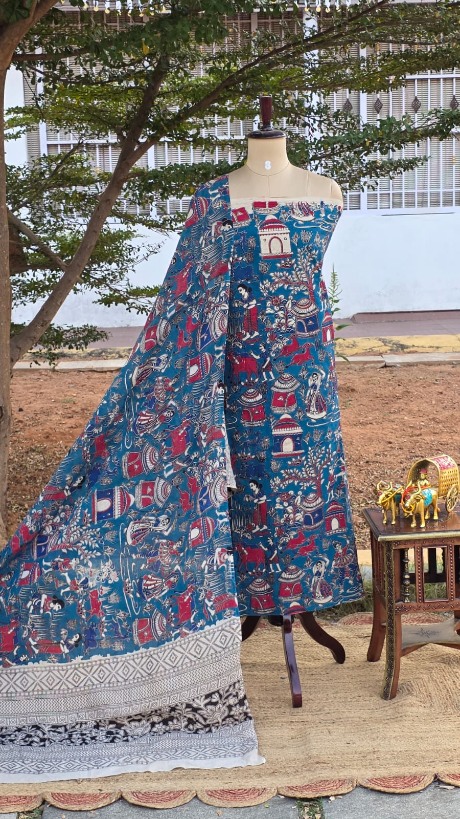 Kalamkari Cotton 2 pcs set-BM14