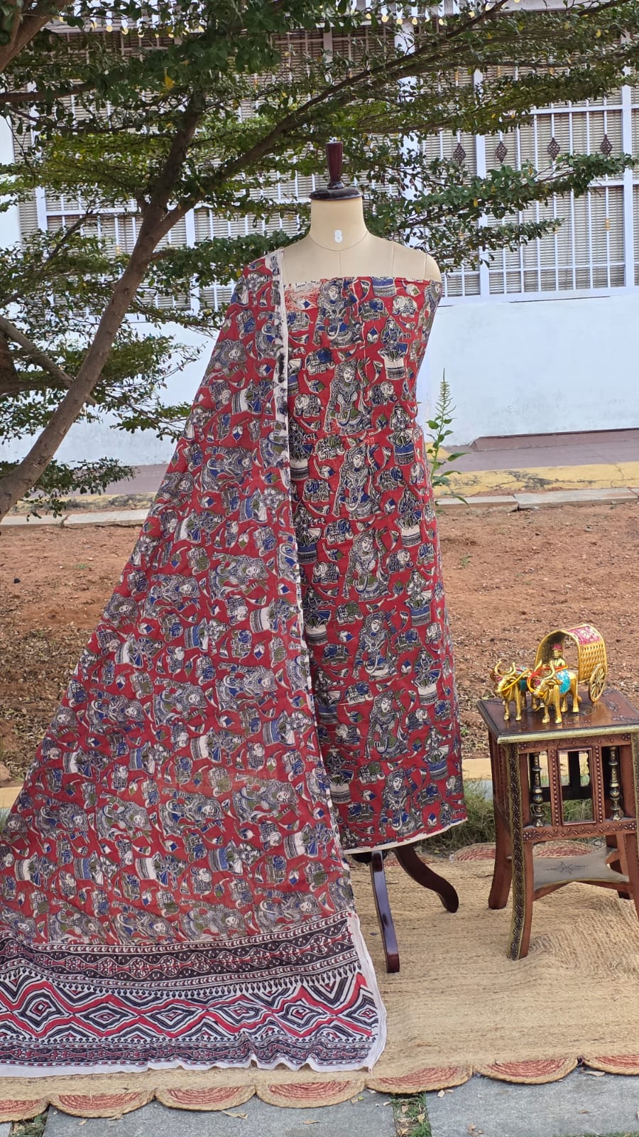 Kalamkari Cotton 2 pcs set-BM18