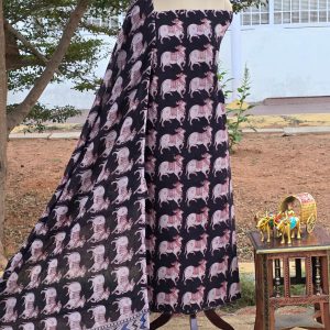 Kalamkari Cotton 2pcs set-BM24