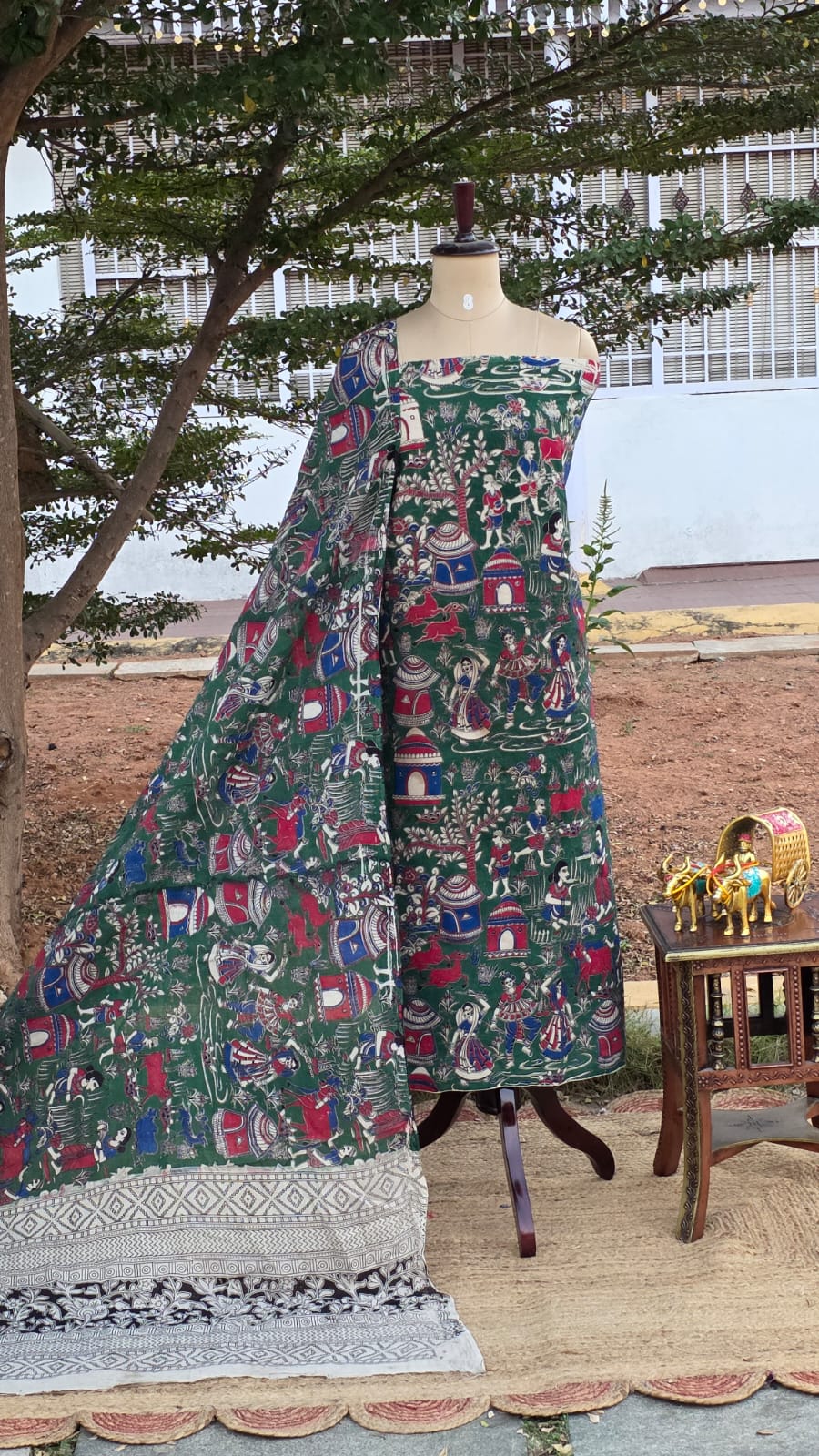 Kalamkari Cotton 2 pcs set-BM28