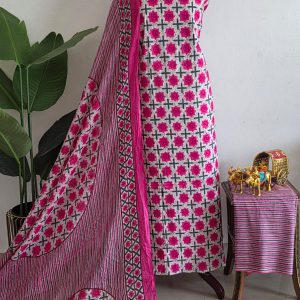 Jaipur cotton salwar material-NM12