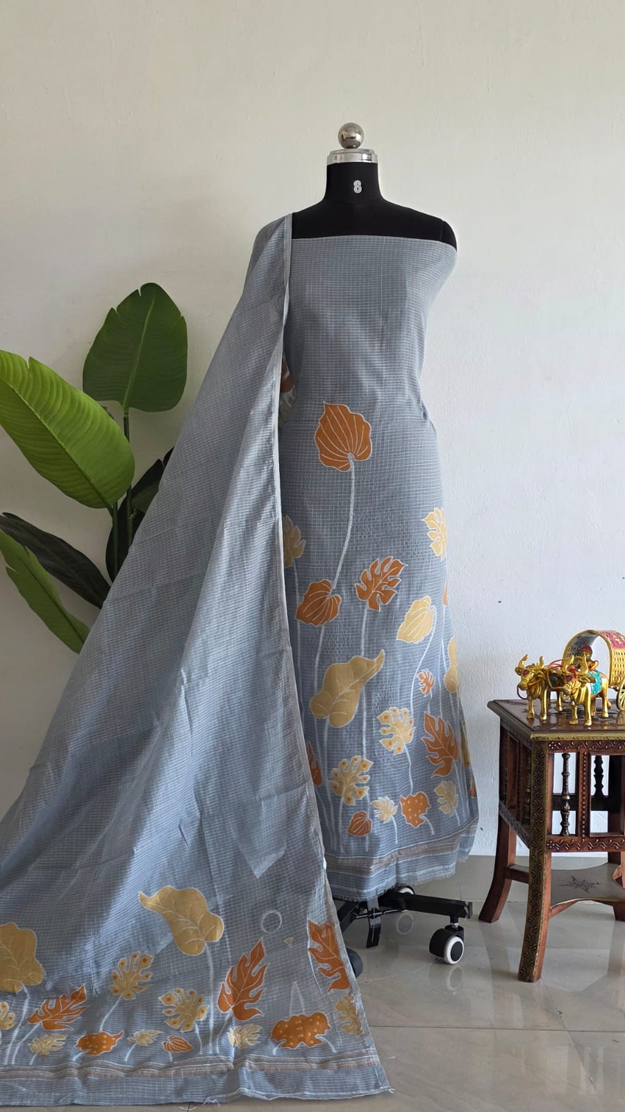 Kota cotton jamdhani salwar-CA17