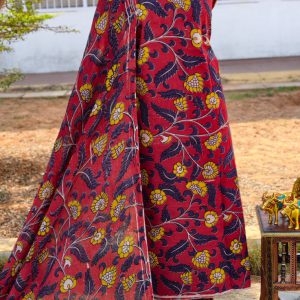 Kalamkari cotton 2pcs set-BM36