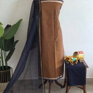 Mangaligiri cotton with butta salwar-SC6
