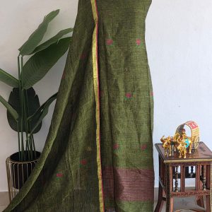 Premium Handwoven linen salwar-ND9