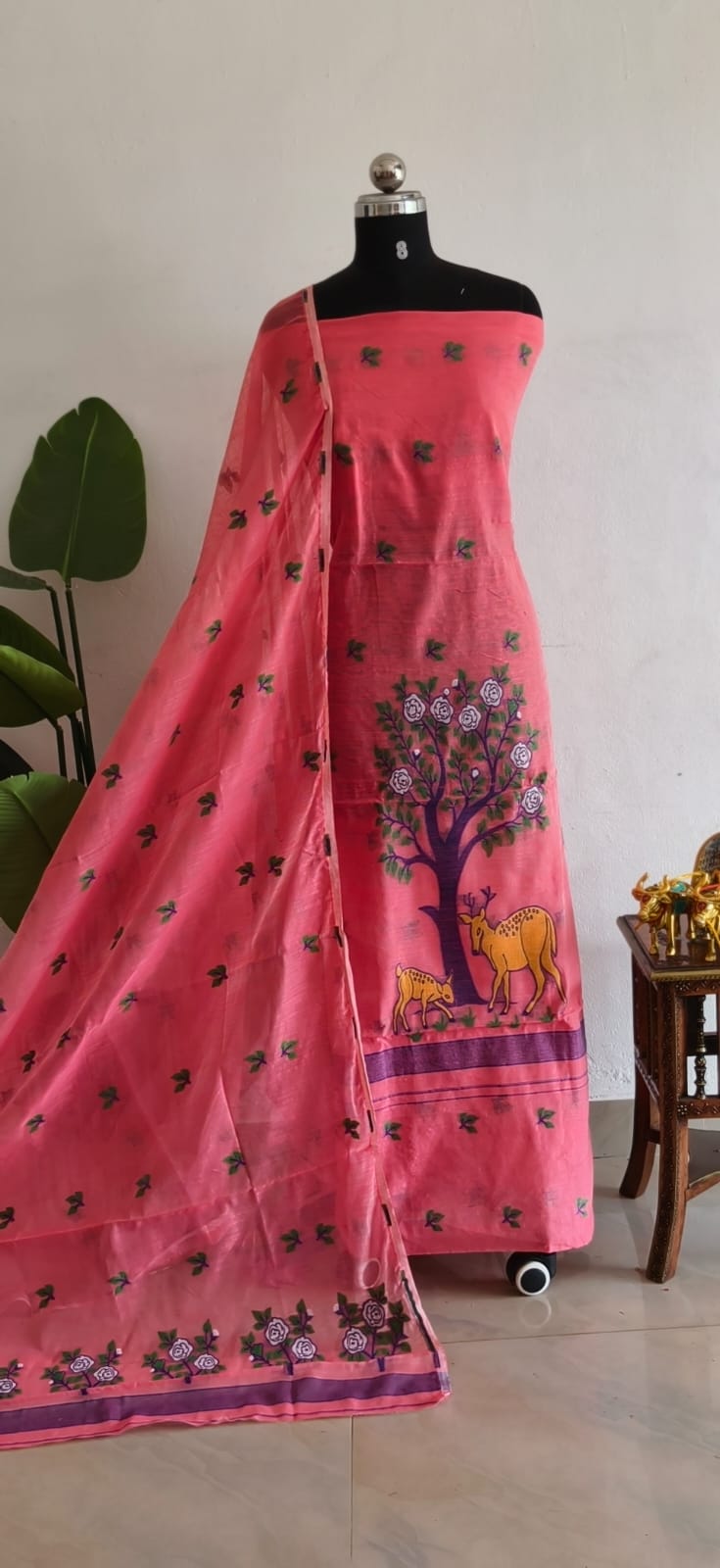Premium silk cotton Jamdhani-HG6