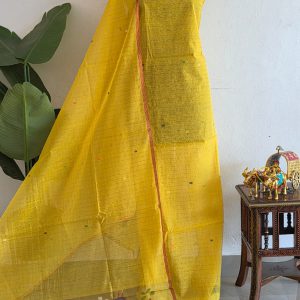 Premium handwoven muslin with checks-KF2