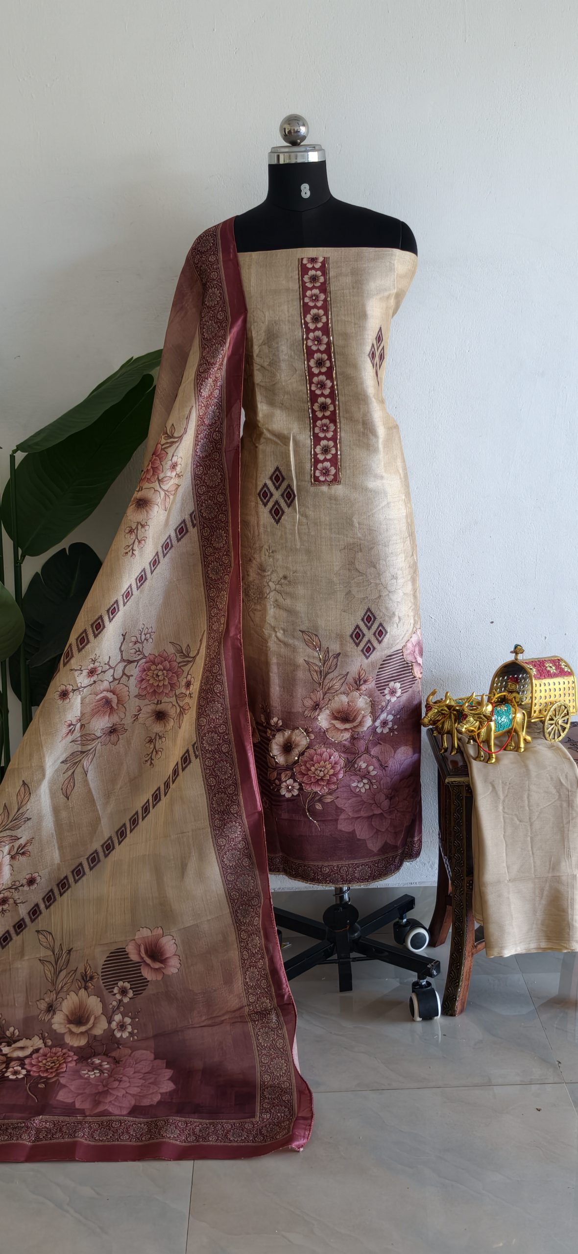 Premium Semi Tussar Silk_ZW22 - Image 3