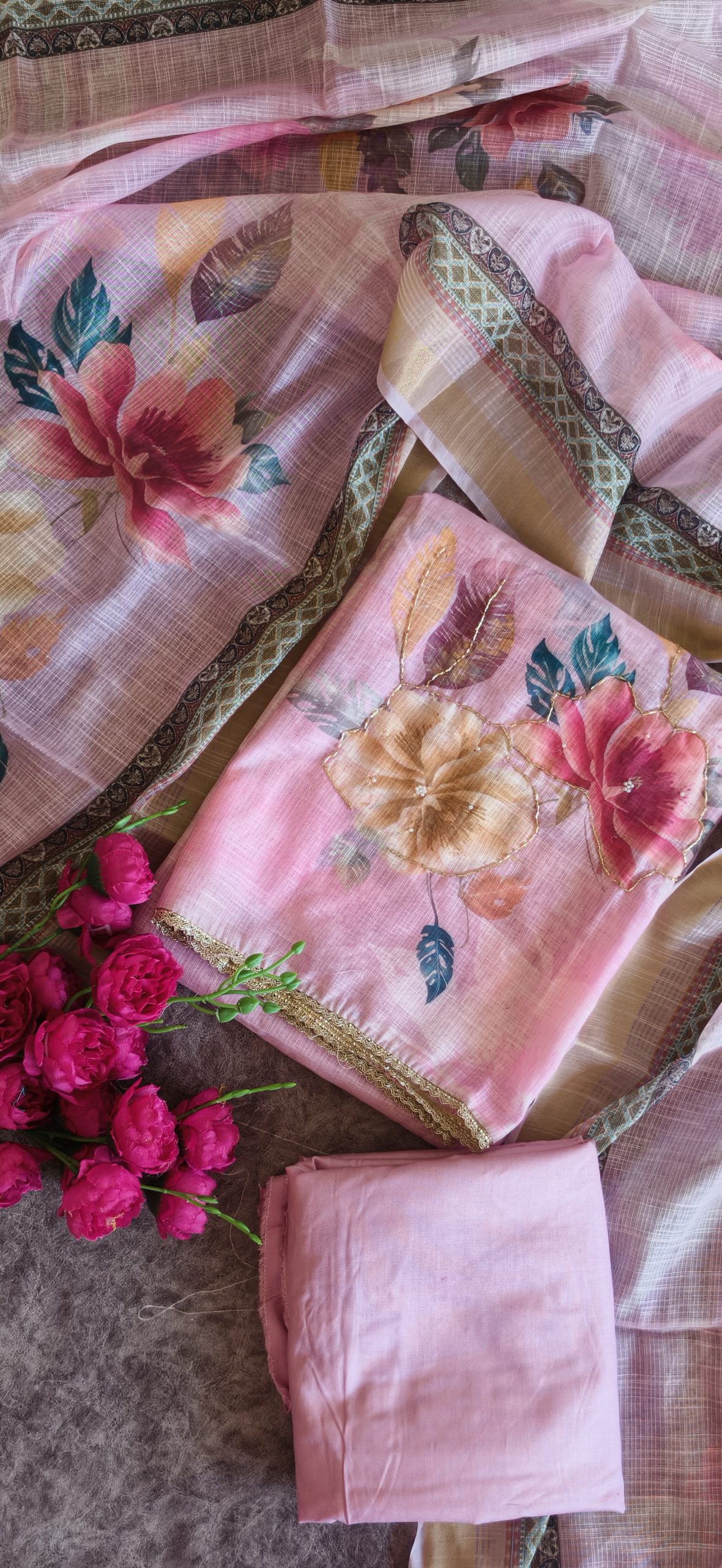 Premium Semi Linen Salwar_ZW3