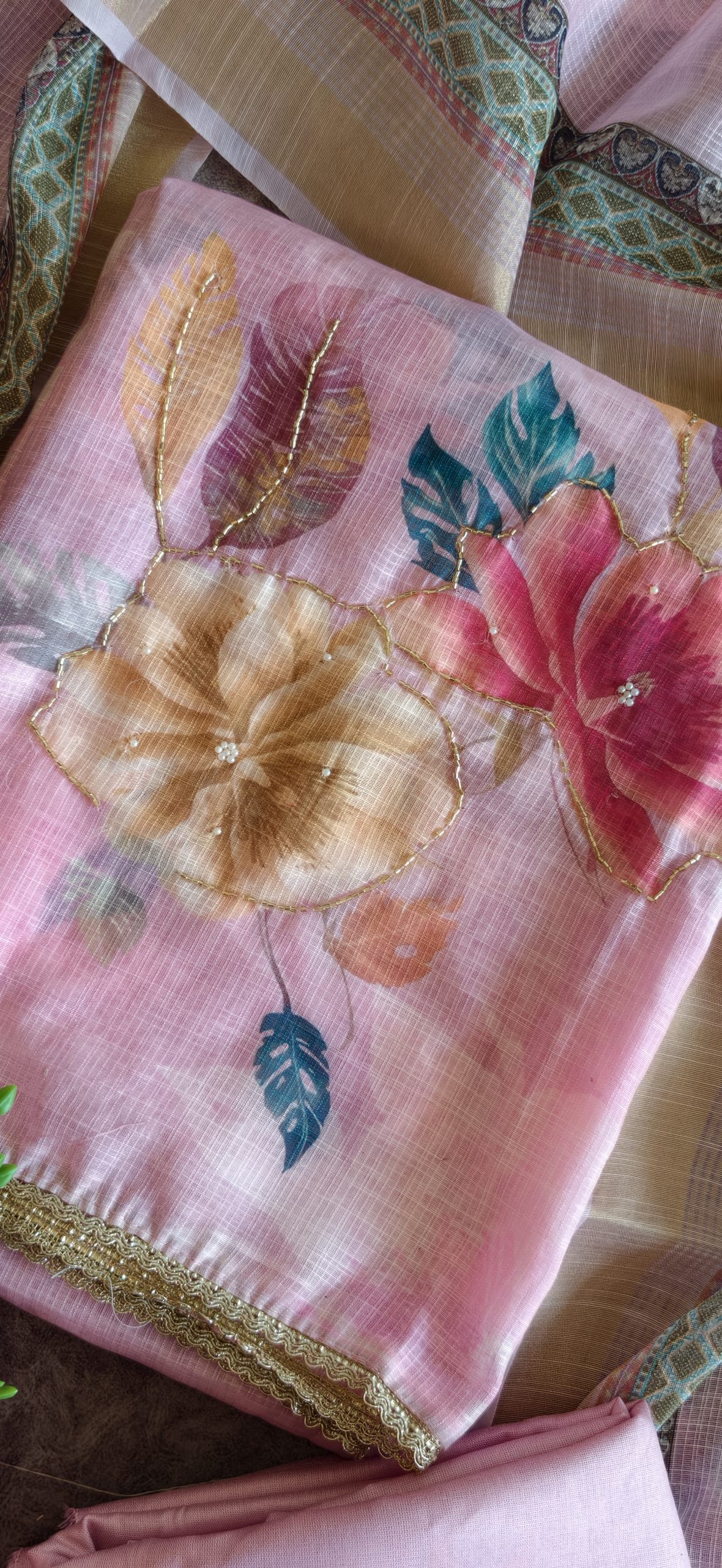 Premium Semi Linen Salwar_ZW3 - Image 2
