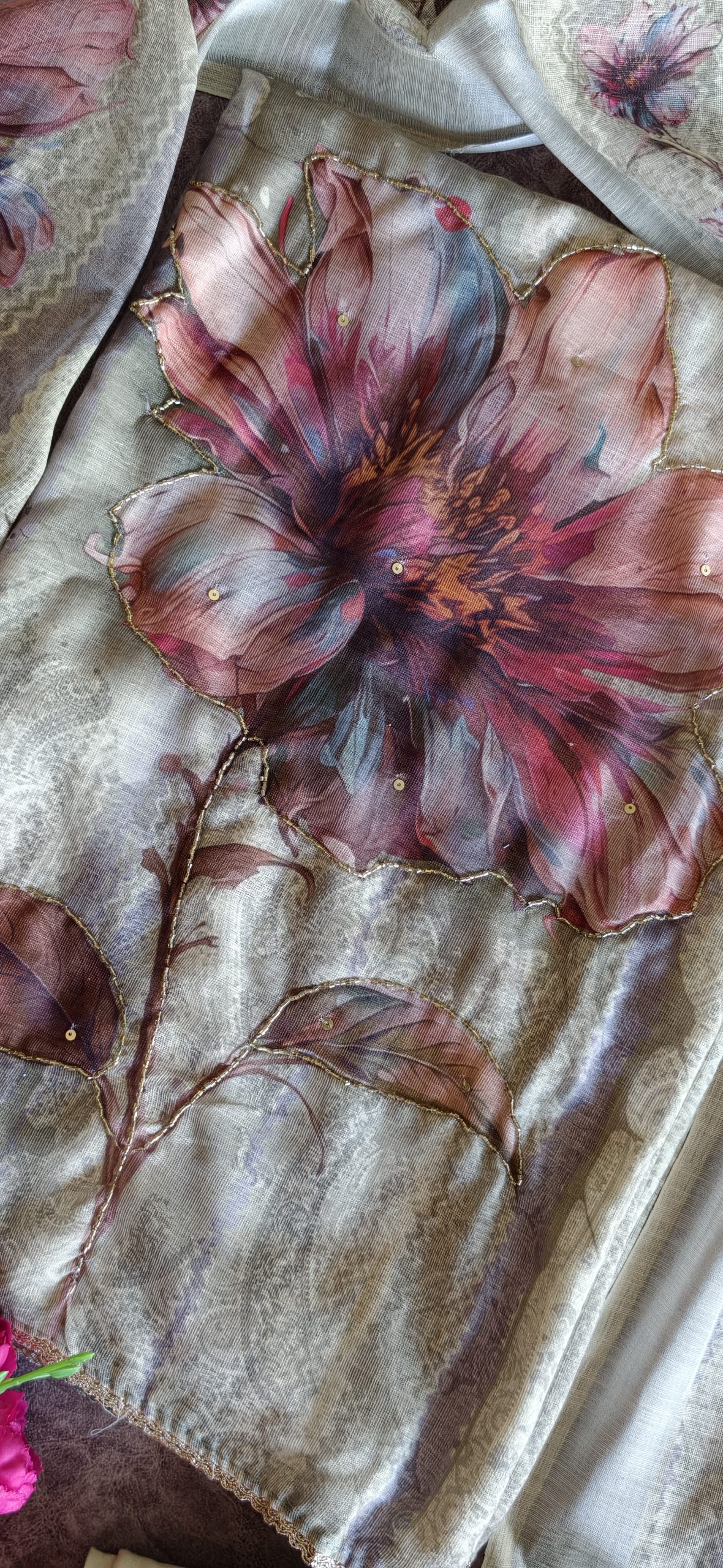 Premium Semi Linen Salwar-ZW7 - Image 2