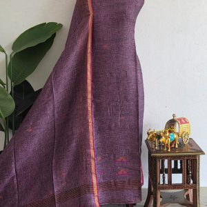 Premium Handwoven Linen Salwar_ND9