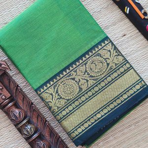 Chettinad cotton saree without blouse-JZ6