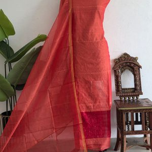 Handwoven muslin sequence salwar-KB11