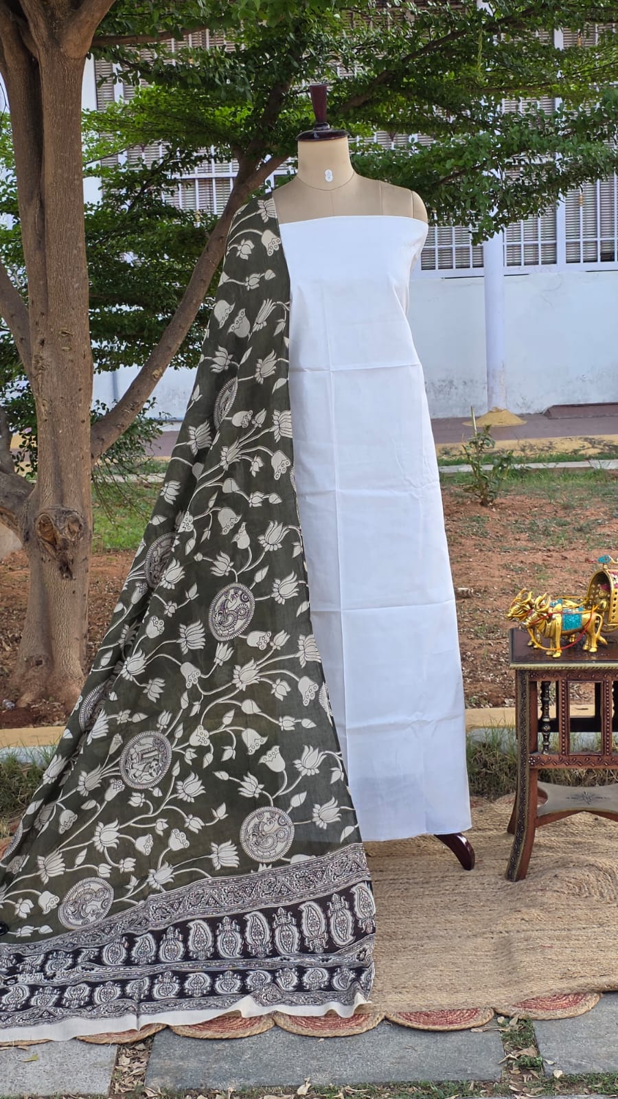 Kalamkari cotton 2 pcs set-DG25