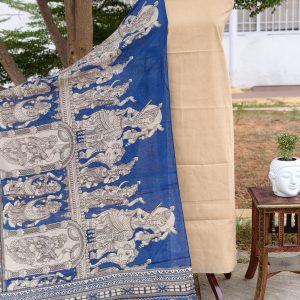 Kalamkari cotton 2 pcs set-DG54