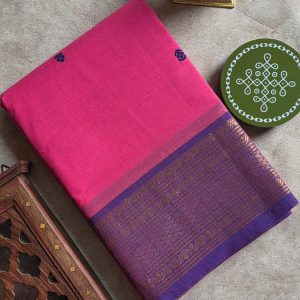 Chettinad cotton saree-JZ37