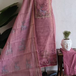 Premium semi linen salwar-ZW55