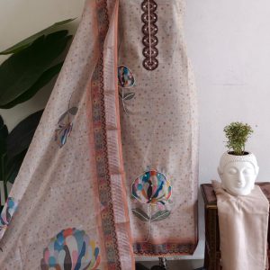 Premium semi linen salwar-ZW67