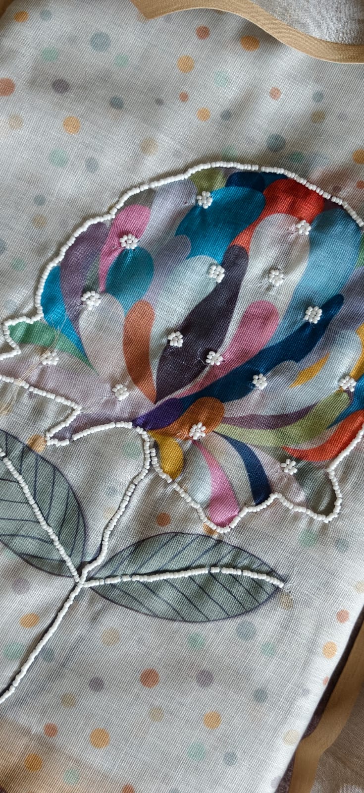 Premium semi linen salwar-ZW68 - Image 2