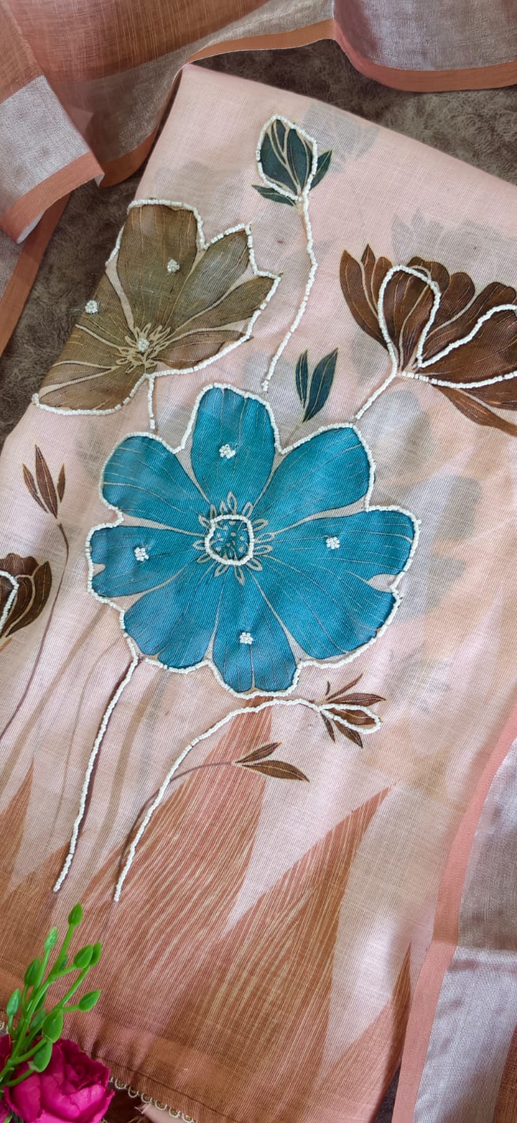 Premium semi linen salwar-ZW72 - Image 2