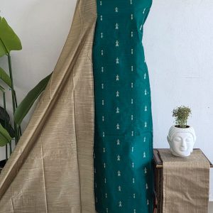 Semi raw silk salwar-ZH79