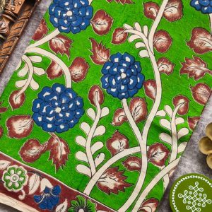 Kalamkari cotton saree-JV32
