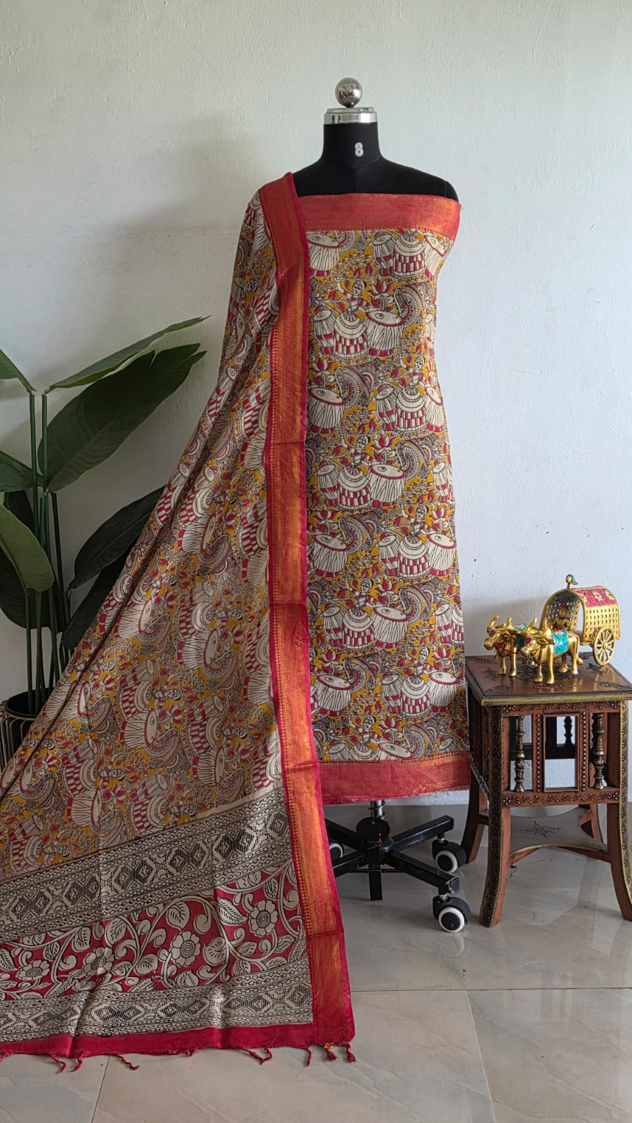 Pure chennuri silk salwar-CM5