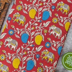 Kalamkari cotton running material 1m -BZ24