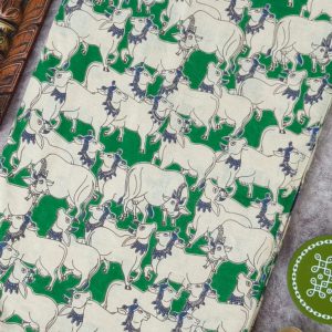 Kalamkari cotton running material 1m -BZ22