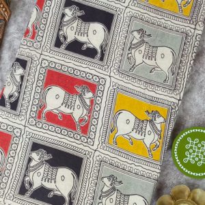 Kalamkari cotton running material 1m-BZ19