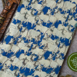 Kalamkari Cotton running material 1m-BZ9