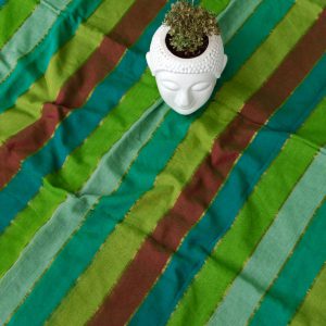 Rainbow mul cotton saree-MK84
