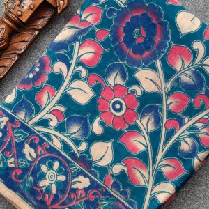Kalamkari cotton saree-JV61