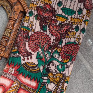Kalamkari kota cotton saree-XG40