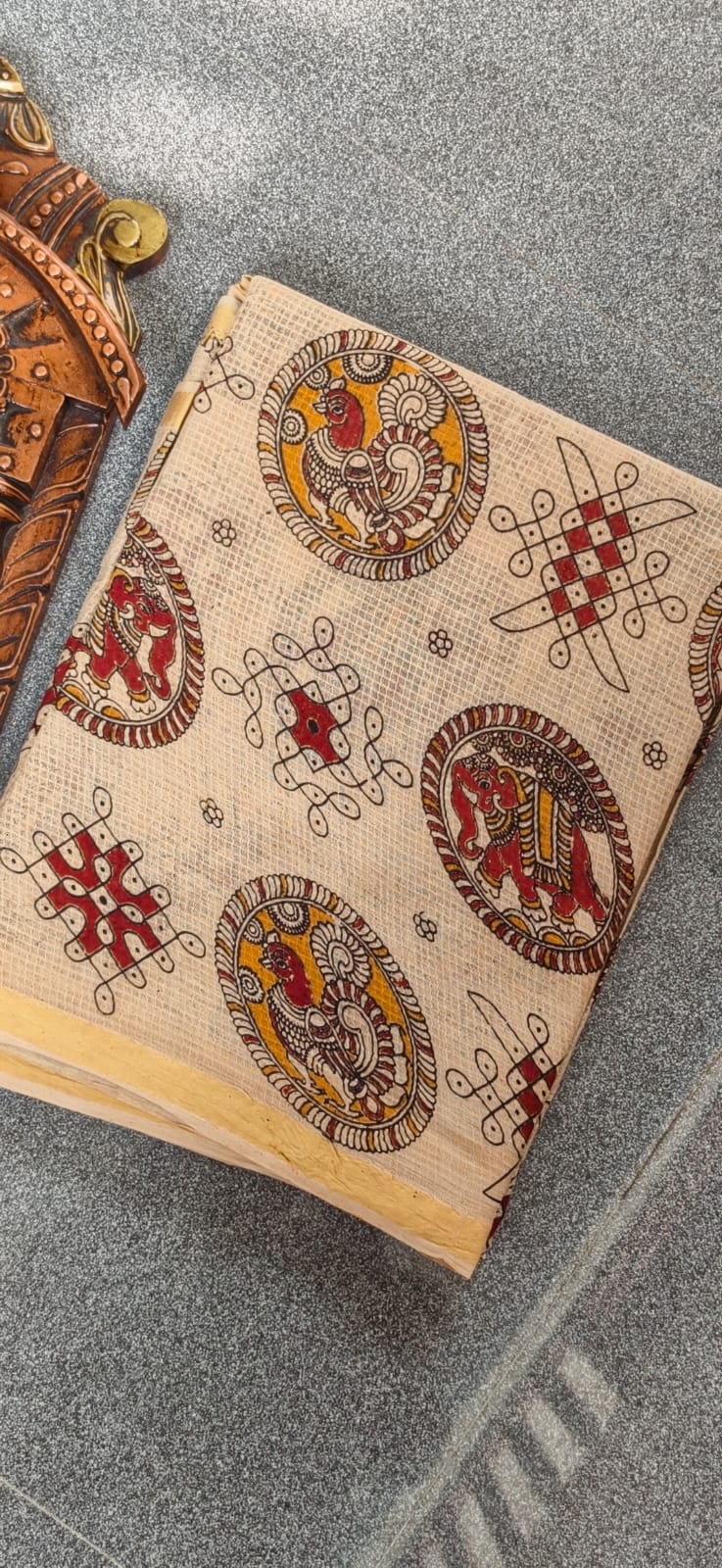 Kalamkari kota cotton saree-XG55