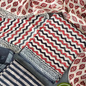 Handblock jaipur linen salwar-ZX71
