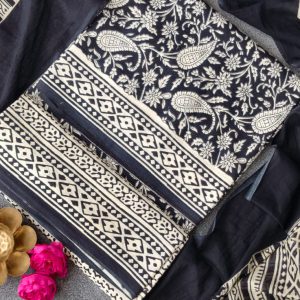Handblock jaipur cotton salwar-ZX39