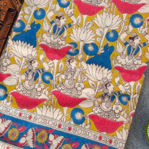 Kalamkari cotton saree-JV130