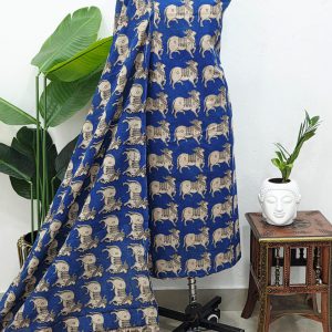 Kalamkari cotton 2 pcs set-AS44